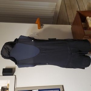 NWT BCBG MaxAzria Black Romper, Sz L